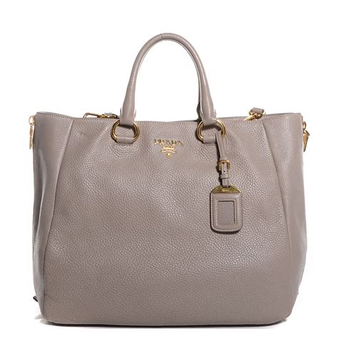 pomice prada|PRADA Vitello Daino Tote Pomice 1477483 .